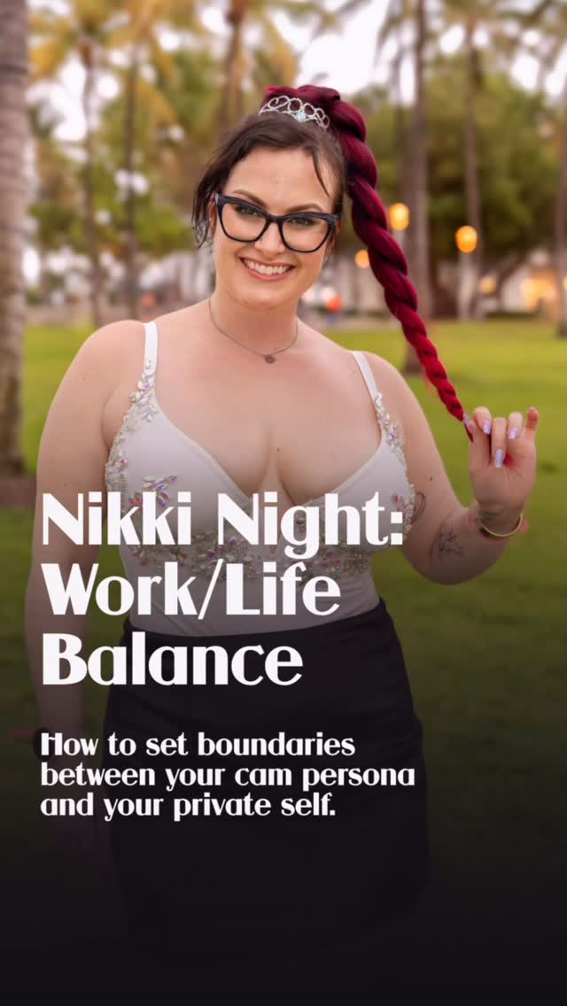 The boundary work is the career! @camcoachnikki has coached thousands of models over the last decade. She shares a guide on keeping it al…