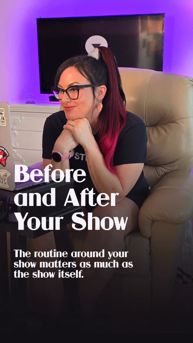 Most performers show up. Few actually prepare. @camcoachnikki breaks down what to do before, during, and after your show, including the f…