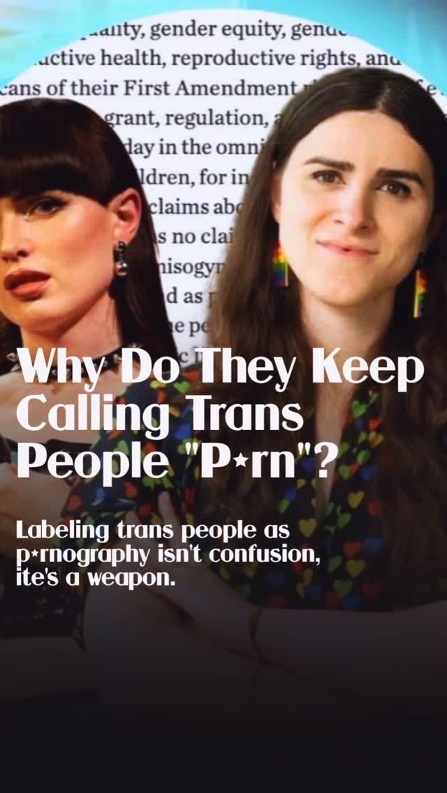 Label them indecent. Strip their rights. Repeat. The adult industry lived this under FOSTA-SESTA, now Project 2025 is running the same pl…